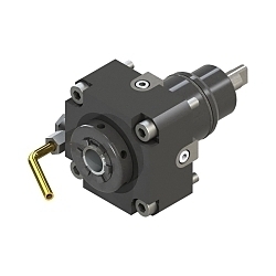 Lyndex-Nikken BMT45-ER25X Radial Straight X-Axis Drill/Milling Unit, ER25 Workpiece Side