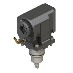 Lyndex-Nikken BMT45-ER25Z 90 deg Axial Z-Axis Face Drill/Milling Unit, ER25 Workpiece Side