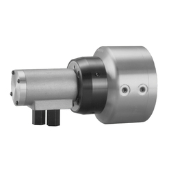 Lyndex-Nikken H05CHB-100 Closed Center High RPM Pneumatic Rotating Air Cylinder With Check Valve, SZ 100, 15 mm Piston Stroke, 6500 rpm Maximum
