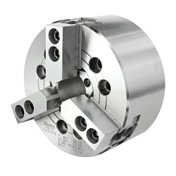 Lyndex-Nikken Howa HW-06-KS KS Series H3KT Kitagawa® Standard Wedge Style Through Hole Lathe Power Chuck, SZ 6, Flat Back Mount, 57 kN