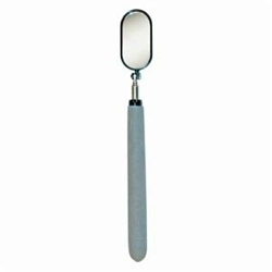 MAG-MATE® 315 E-Style Telescoping Inspection Mirror, 1-1/4 x 2 in Mirror, Rectangular Shape, 6-1/2 to 36-1/2 in L, Comfort Grip Handle