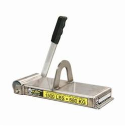 MAG-MATE® BasicLift™ BL1500 Permanent Lifting Magnet, 1500 lb Load, 14-1/2 in L x 5-5/8 in W x 5 in H, Full Width Roller Cam Magnet Activation, Ceramic, 12 in L Handle
