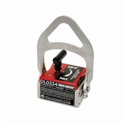MAG-MATE® DynamicLift™ DL0334 Permanent Lifting Magnet, 334 lb Load, 5-3/4 in L x 9-3/4 in H, Locking On/Off Magnet Activation, 2-1/2 in L Handle