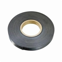 MAG-MATE® MRN030X0100X100 Flexible Magnetic Strip With Plain Back, 1 in W x 100 ft L, 4 ft-lb, 1/32 in THK, Ferromagnetic Powder/Polymer