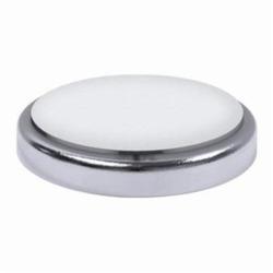 MAG-MATE® MX1000ADH M-Style Round Ceramic Cup Magnet Assembly With 3M™ Very High Bond Adhesive Back, 1.24 in W x 0.188 in H, Strontium Ferrite
