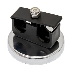 MAG-MATE® TLC0375M Style 7 Two Line Clamp, 0.375 in Dia x 2.04 in L x 1.25 in H, 42 lb Capacity, Steel