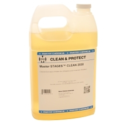 Master STAGES™ CL2030-1G Very High Performance Cleaner/Corrosion Inhibitor, 1 gal Jug, Yellow (Concentrate)/Light Yellow (Working Solution), Liquid Form