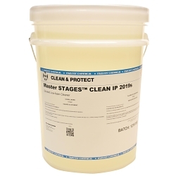Master STAGES™ CLIP2019-5G CLEAN IP 2019s Silicated Cleaner, 5 gal Pail, Liquid, Light Yellow, Mild
