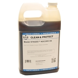 Master STAGES™ NOCORE6-1G NOCOR® E6 Concentrated Low VOC Emulsion Corrosion Inhibitor, 1 gal Jug, Liquid, Brown, 0.91800000000000004
