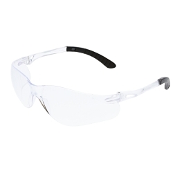 MCR Safety 90806 Sentinel Half Frame Safety Glass, UV-AF Anti-Fog, Clear Lens, Polycarbonate Frame