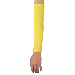 MCR Safety 9378 High Performance Plain Cut-Resistant Sleeve, 18 in L, DuPont™ Kevlar® Fiber, Yellow