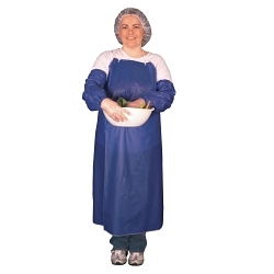 MCR Safety O63S4 Edge Apron, 6 mil Vinyl, 45 in L x 35 in W, Resists: Chemical, Fat, Oil and Water