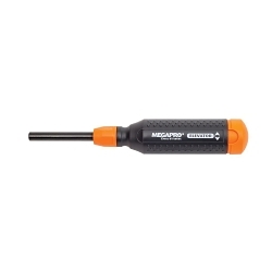 Megapro Tools 151ELEV 15-in-1 Multi-Bit Screwdriver, 8 Pieces, #0 x #3, #1 x #2, #4 x #6, #6 x #8, #10 x #12, #10 x #15, #20 x #25 Range, Phillips®/Slotted/Spanner/Torx® Point, Ergonomic Grip Handle, ABS Resin/Nylon/Triax 1120/Steel