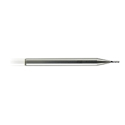 Melin Tool Company 15928 CCMG Ball Nose Imperial Single End Standard Length End Mill, 1/32 in Dia Cutter, 3/32 in Length of Cut, 4 Flutes, 1/8 in Dia Shank, 1-1/2 in OAL, Bright