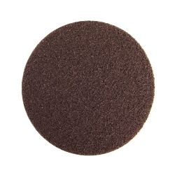 Merit® 05539512515 GD Series Non-Woven Abrasive Hook and Loop Disc, 4 in Dia, 50 Grit, Coarse Grade, Aluminum Oxide Abrasive, Nylon Backing