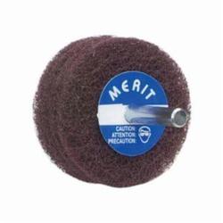 Merit® Bear-Tex® 08834131497 Non-Woven Disc Wheel, 3 in Dia, 1/4 in Center Hole, 1 in W Face, Very Fine Grade, Aluminum Oxide Abrasive
