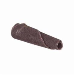 Merit® 08834182199 Tapered Cone Point, 3/16 in Max Diameter, 120 Grit, Fine Grade, 2-1/2 in Center Hole, Aluminum Oxide Abrasive