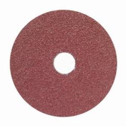 Merit® 66623355594 FX965 Coated Abrasive Disc, 7 in Dia, 7/8 in Center Hole, 36 Grit, Extra Coarse Grade, Ceramic Alumina Abrasive, Center Mount Attachment