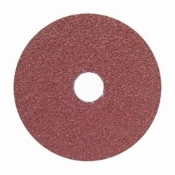 Merit® 66623355599 FX965 Coated Abrasive Disc, 5 in Dia, 7/8 in Center Hole, 50 Grit, Coarse Grade, Ceramic Alumina Abrasive, Center Mount Attachment
