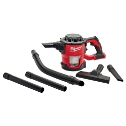 Milwaukee® M18™ 0882-20 Compact Cordless Vacuum, 0.3 gal Tank, 18 V DC