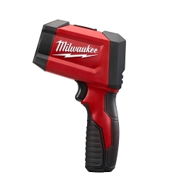 Milwaukee® TEMP-GUN™ 2269-20NST NIST Infrared Thermometer, -22 to 1022 deg F, +/-2 Accuracy, 30:1 Focus Spot, 0.1 to 0.99 by 0.01, 9V Battery