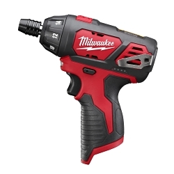Milwaukee® 2401-20 Compact Lightweight Cordless Screwdriver, 1/4 in Chuck, 12 V DC, 150 in-lb Torque, Li-Ion Battery
