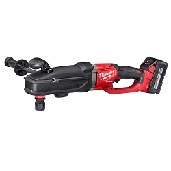 Milwaukee® M18 FUEL™ SUPER HAWG® 2811-22 Cordless Right Angle Drill Kit, 1/2 in Keyless Chuck, 18 V, 1550 rpm No-Load, Li-Ion Battery
