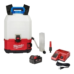 Milwaukee® M18™ SWITCH TANK™ 2820-21WS Backpack Water Supply Kit, 4 gal Tank, 20 to 60 psi Pressure