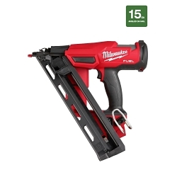 Milwaukee® M18™ FUEL™ 2839-20 Cordless Finish Nailer, For Fastener Type: 15 ga DA Style Nail, 110 Magazine, 12.75 in OAL, Battery