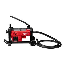 Milwaukee® M18 FUEL™ 2871A-22 Sewer Sectional Machine, 1-1/4 in Drain Line, 200 ft Max Run, ABS/Steel Housing