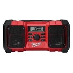 Milwaukee® M18™ 2890-20 Cordless Jobsite Radio, 18 V DC, Li-Ion Battery