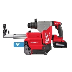 Milwaukee® 2915-DE M18™ FUEL™ HAMMERVAC™ Cordless Dedicated Dust Extractor, For Use With 2915-20 M18™ FUEL™ 1-1/8 in SDS Plus Rotary Hammer with ONE-KEY™
