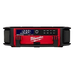 Milwaukee® M18™ PACKOUT™ 2950-20 Weather Resistant Cordless Radio, 18 V, Li-Ion Battery