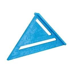 Empire® 296 Rafter Square, 7 in L, 1/8 in Graduation, 7 in Tongue, Polycast