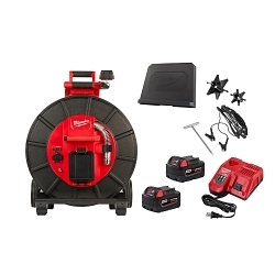 Milwaukee® 2974-22 M18™ Compact Pipeline Inspection System, 3 to 10 in Pipe, Battery, 5 Ah Battery