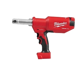 Milwaukee® 2977-20 M18™ Force Logic™ Cordless Utility Crimper Only, 750 kcmil Copper, 1000 kcmil Aluminum, 477 ACSR, 1/2 in EHS Guy Wire, 3/8 in Rebar and Ground Rod Crimping, 6 ton Crimping, 18 V DC, Li-Ion Battery, 17-1/4 in OAL