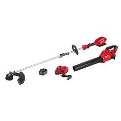 Milwaukee® 3000-21 M18 FUEL™ 2-Tool Combination Kit, Tools: String Trimmer/Blower, 18 V, 8 Ah Lithiumâ€Ion M18™ REDLITHIUM™ XC8.0 Battery