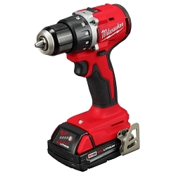 Milwaukee® 3601-22CT Compact Brushless Drill, 1/2 in Chuck, 18 V, 1700 rpm No-Load, 5.7 in OAL, Li-Ion Battery