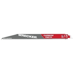 Milwaukee® 48-00-5343 WRECKER™ Multi-Purpose Reciprocating Saw Blade, 12 in L, 6