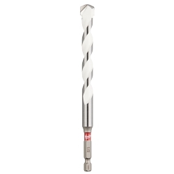 Milwaukee® 48-20-8890 SHOCKWAVE™ General Purpose Multi-Material Jobber Length Drill Bit, 3/8 in Drill - Fraction, 0.375 in Drill - Decimal Inch, 4 in D Cutting