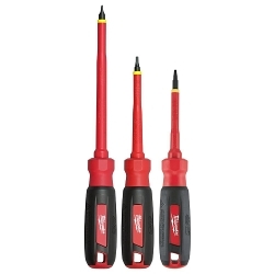 Milwaukee® 48-22-2203 Screwdriver Set, 3 Pieces