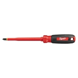Milwaukee® 48-22-2213 Screwdriver, #3 Phillips® Point, Steel Shank, Plastic/Rubber Handle, ASTM F1505-10