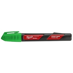Milwaukee® 48-22-3751 Liquid Paint Marker, Acrylic Nib/Plastic, Green/Red