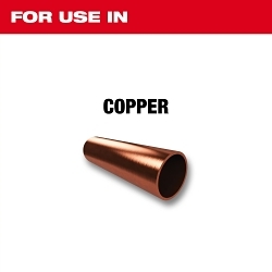 MilwaukeeĀ® 48-22-4266 2-Piece Replacement Blade, For Use With 48-22-4260 1/2 in, 48-22-4261 3/4 in and 48-22-4262 1 in Close Quarter Copper Tubing Cutter, Carbon Steel