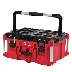 Milwaukee® PACKOUT™ 48-22-8425 Large Waterproof Tool Box, 11.3 in H x 16.1 in W x 22.1 in D