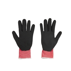 Milwaukee® 48-22-8901 Breathable Unisex Gloves, M, Nylon/Lycra Blend, Knit Wrist Cuff, Resists: Cut and Puncture, ANSI Cut-Resistance Level: A1, ANSI Puncture-Resistance Level: 1
