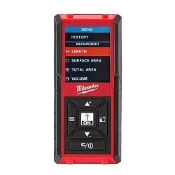 Milwaukee® 48-22-9803 Laser Distance Meter, +/-1/16 in Accuracy, Digital Display