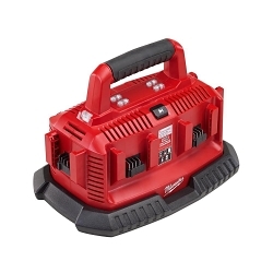Milwaukee® M18™ 48-59-1806 Sequential Charger, For Use With M18™ Battery, Li-Ion Battery, 0.5 to 1 hr Charging, 6 Batteries