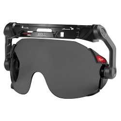 Milwaukee® 48-73-1416 Eye Visor, Polycarbonate, 5 in H x 10 in W, For Use With Place of Safety Glasses