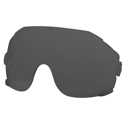 Milwaukee® 48-73-1452 Eye Visor, Clear, Polycarbonate, 4.33 in H x 6.3 in W, For Use With Place of Safety Glasses